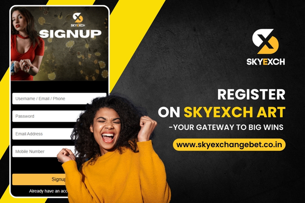 Register on Skyexch art